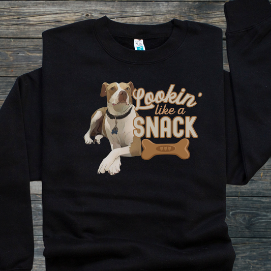 "Like a Snack" Fur-Ever Cozy Crewneck